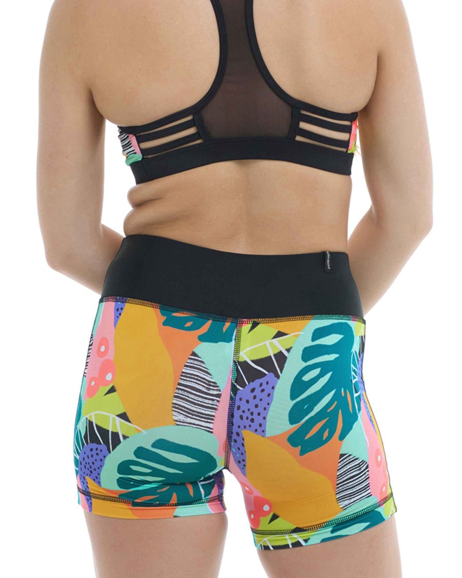 Swimwear SGS Boardshorts | Curacao Splash Performance Cross-Over Short Multi