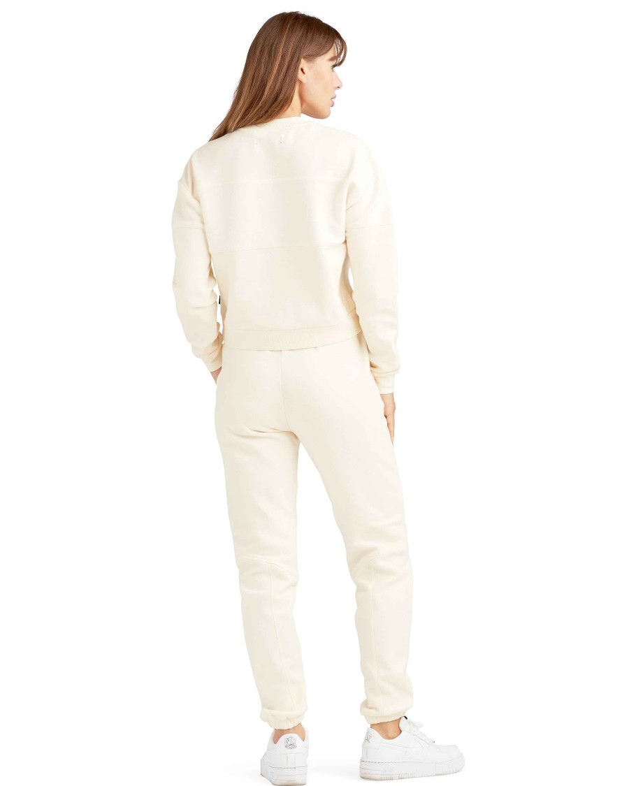 Women Jerry Leigh Sets | Kiss Me Buttercup Joggers Cream