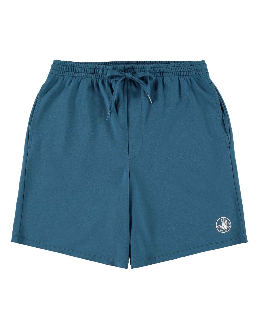 Men Jerry Leigh Shorts | Kick Back Lounge Shorts Blue