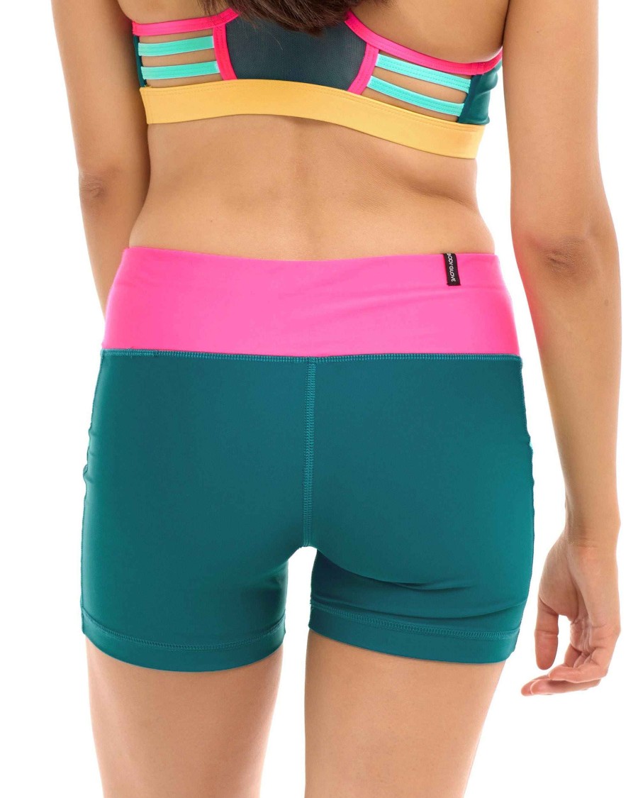 Swimwear SGS Cross-Overs | Vibration Splash Short Kingfisher