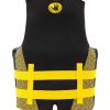 Life Vests SDI Coast Guard Approved | Stealth Unisex Uscga Pfd Black/Yellow