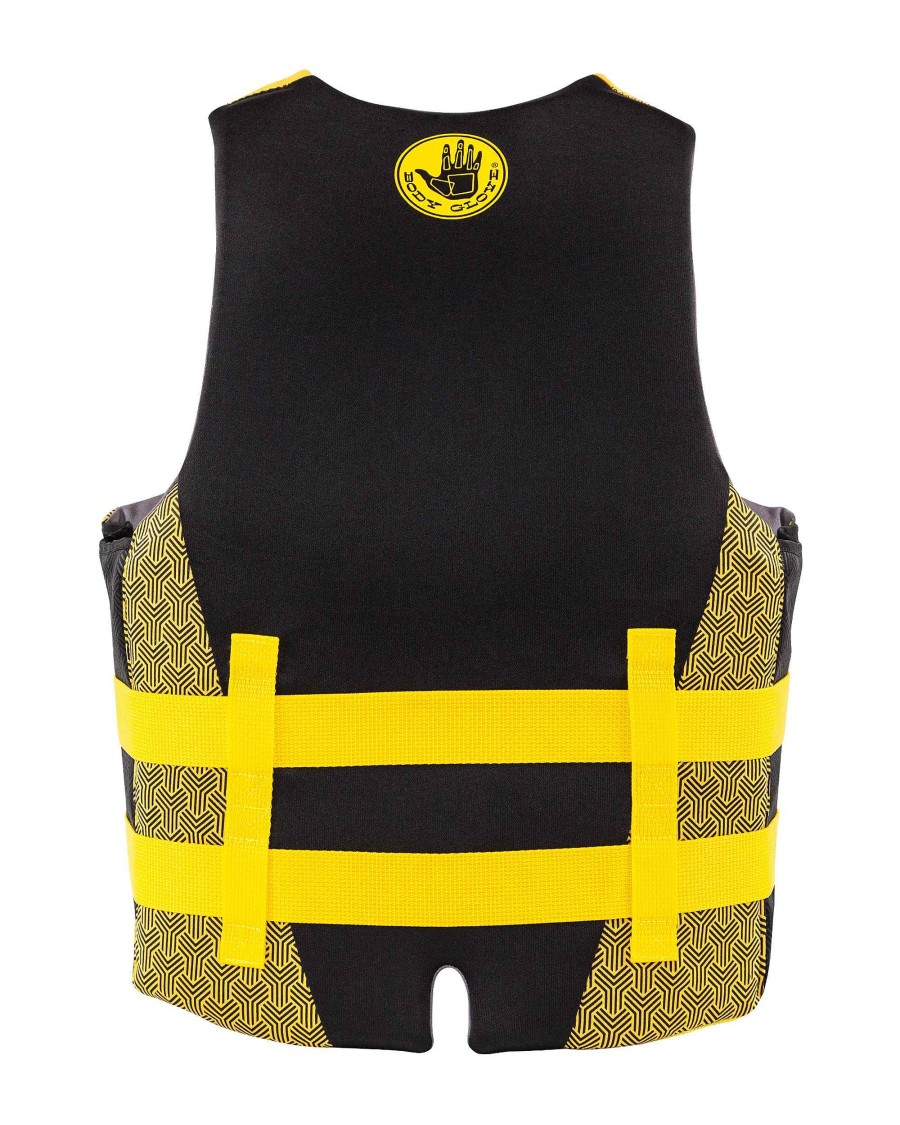 Life Vests SDI Coast Guard Approved | Stealth Unisex Uscga Pfd Black/Yellow