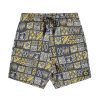 Men Jerry Leigh Shorts | Burnout Trail Shorts - Tribal Sapphire