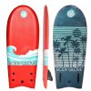 Boards Surf 9 Billy 53" Soft Top | Billy 50" Foam Top Surfboard With Removable Fins Red/Turquoise