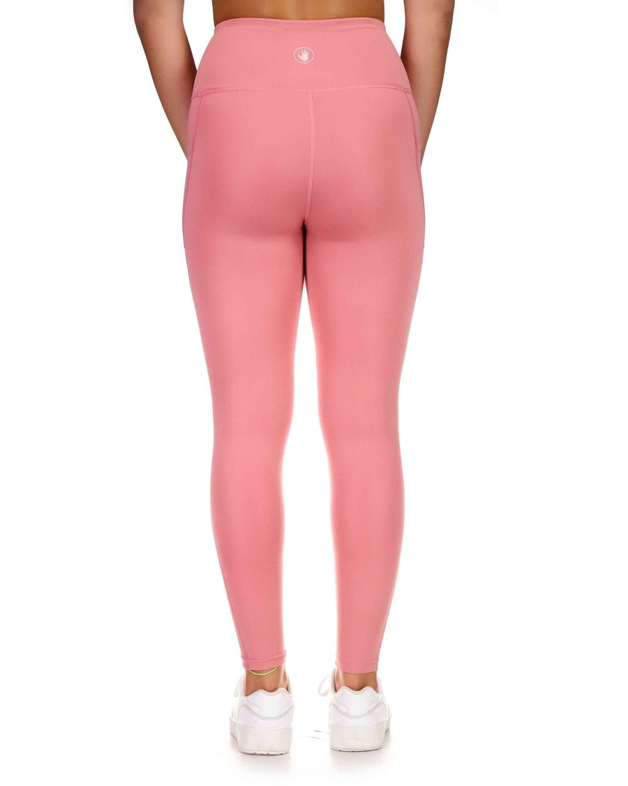 Women S2 Activewear | Yin To My Yang Legging With Mesh Panels Pink