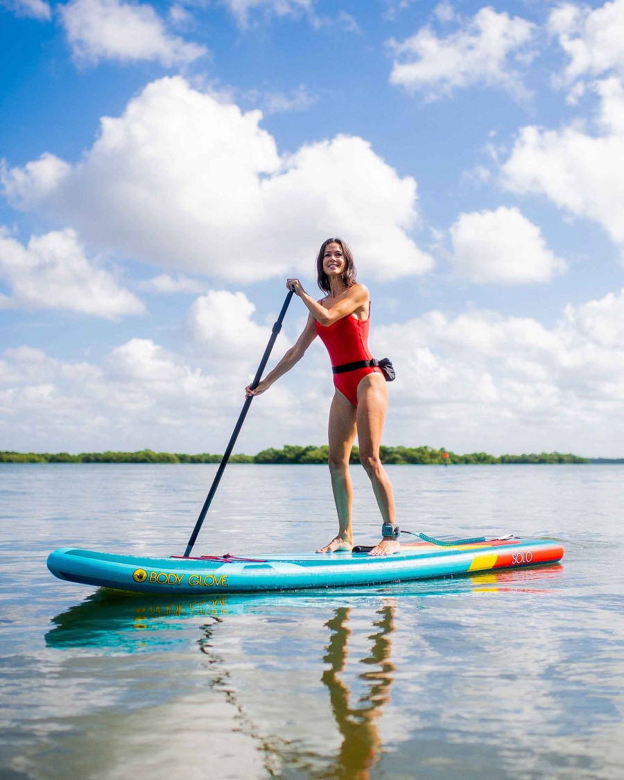 Boards Surf 9 Paddle Boards | Solo Paddle Board 10' 4" Blue/Yellow