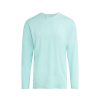 Men Island Daze T-Shirts & Tops | Offshore Pro Upf Long-Sleeve Shirt Light Blue