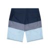 Swimwear Island Daze Boardshorts | Hermosa 18" Side-Stripe Boardshort Light Blue