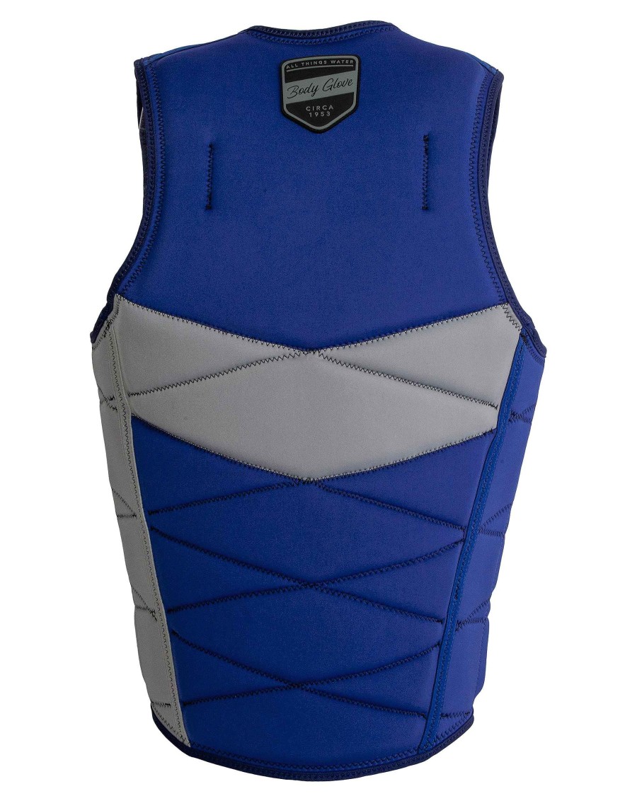 Life Vests SDI Non-Uscga Comp Vest | Men'S Reversible Non Uscga Competition Vest Grey/Blue