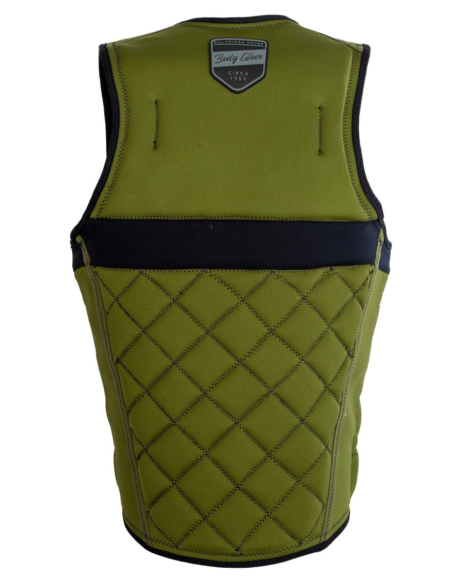 Life Vests SDI Non-Uscga Comp Vest | Men'S Reversible Non Uscga Competition Vest Green/Black