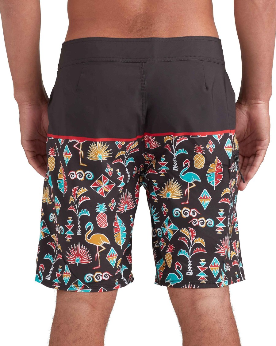 Swimwear Island Daze Boardshorts | Dingos 20" Boardshort Black