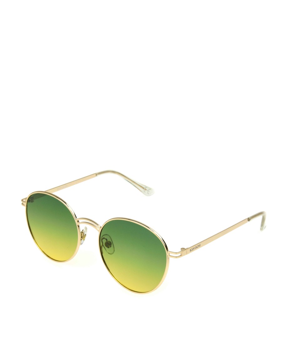 Accessories FGX Sunglasses | Women'S Bgl 1902 Polarized Round Sunglasses Gold