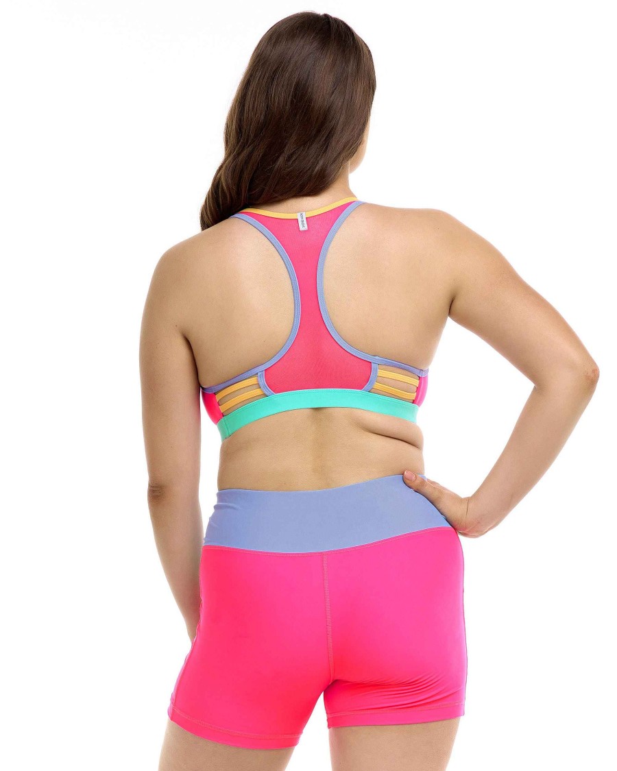 Swimwear SGS Cross-Overs | Vibration Equalizer Sports Bra Bubble Gum