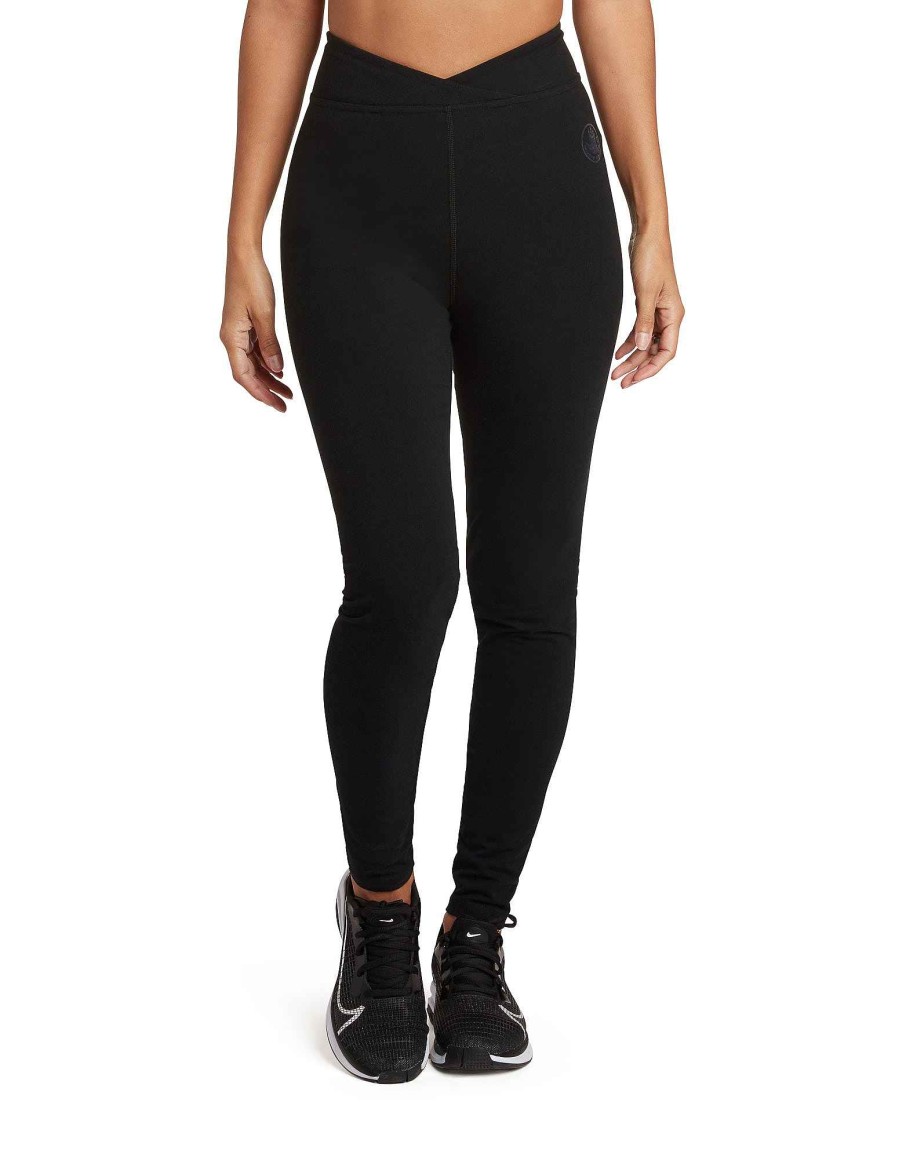 Women Jerry Leigh Sets | Say It Aint So High Waisted Legging Black