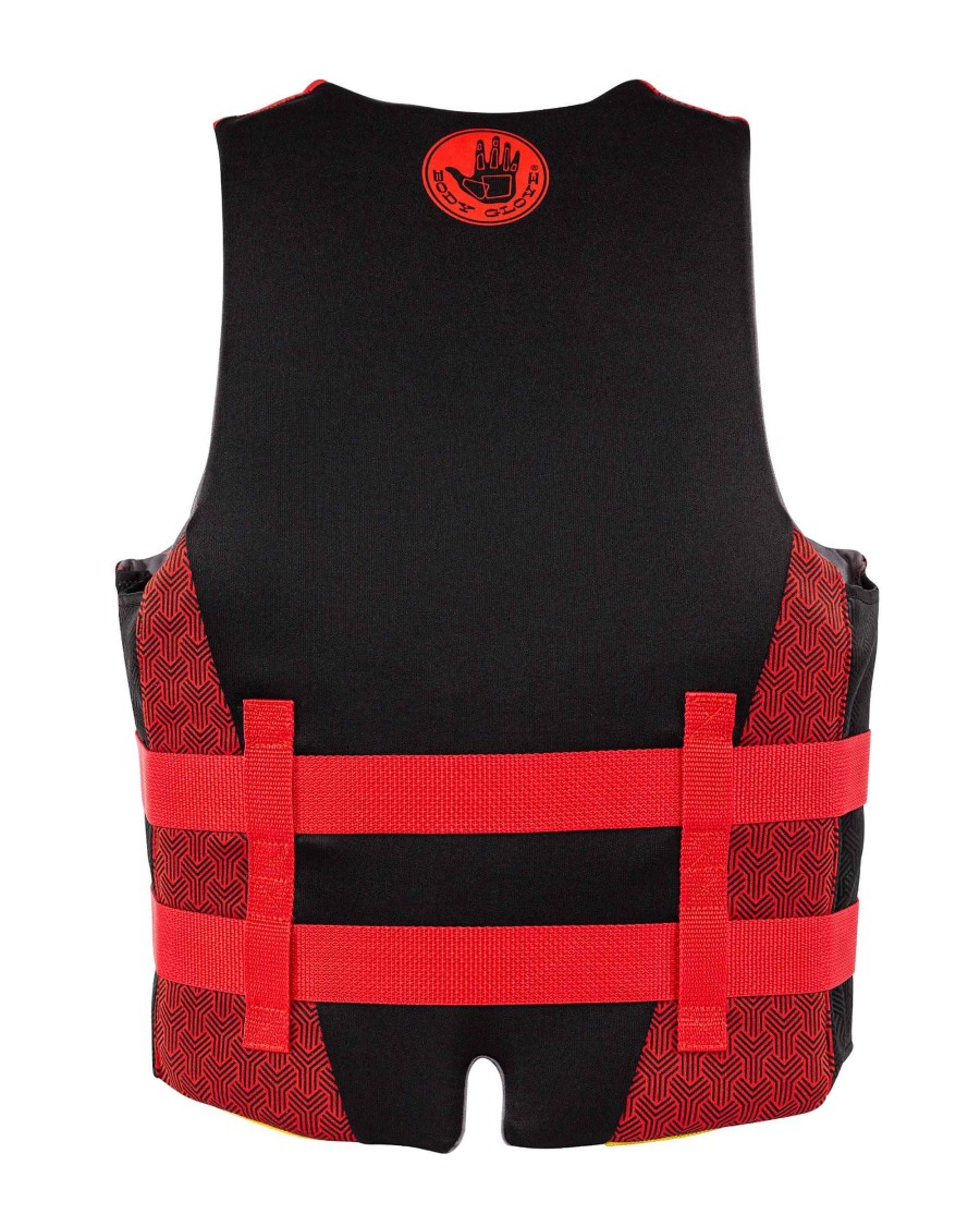 Life Vests SDI Coast Guard Approved | Stealth Unisex Uscga Pfd Black/Red