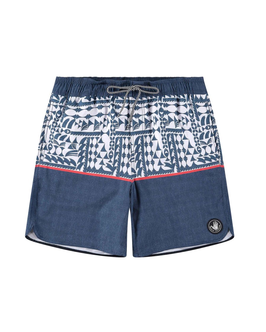 Swimwear Island Daze Boardshorts | Island Dreams 18" Swim Shorts Navy