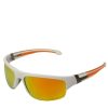 Accessories FGX Sunglasses | Men'S Vapor 20 Polarized Sport Sunglasses White