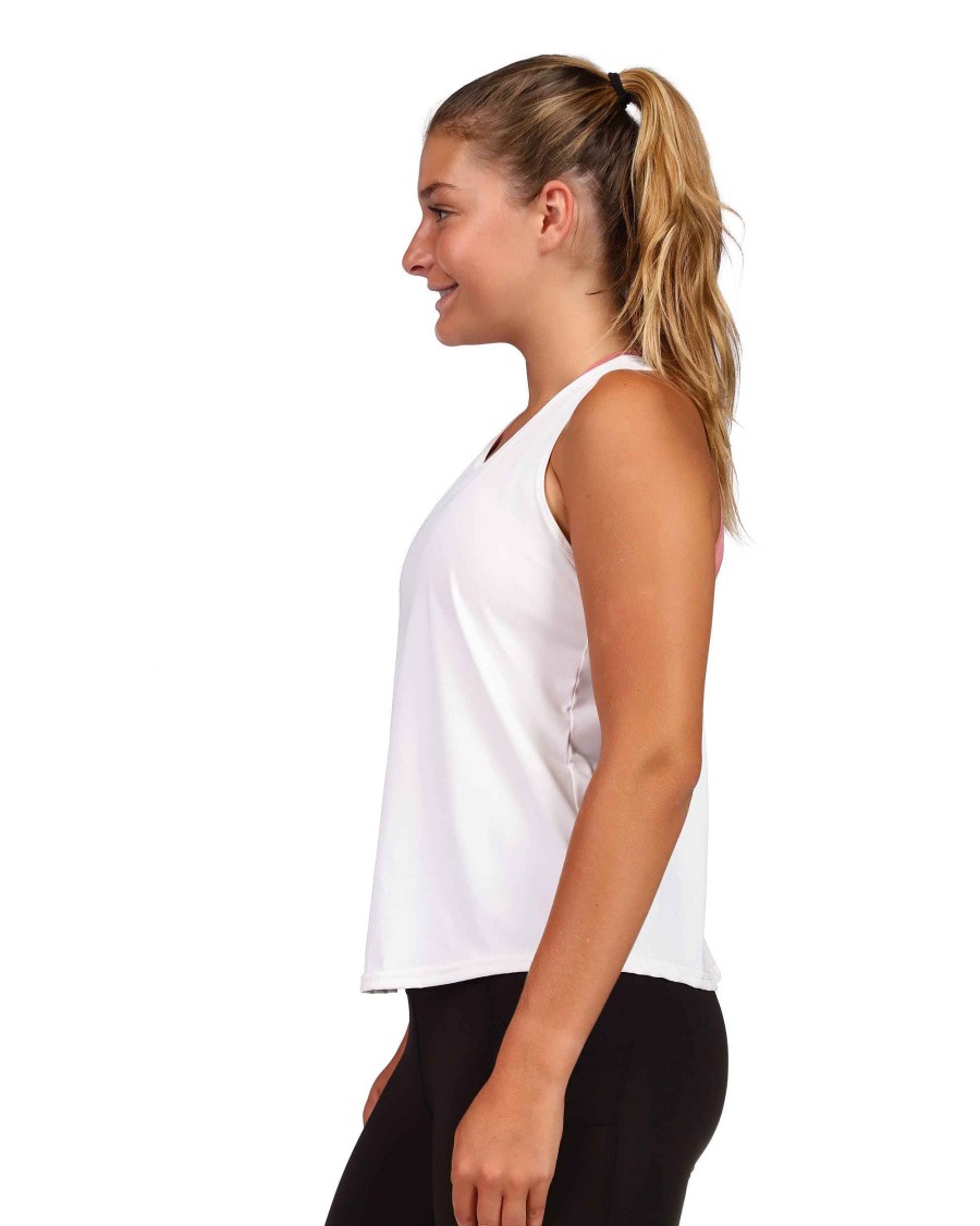 Women S2 Activewear | Power Hour Tank Top White