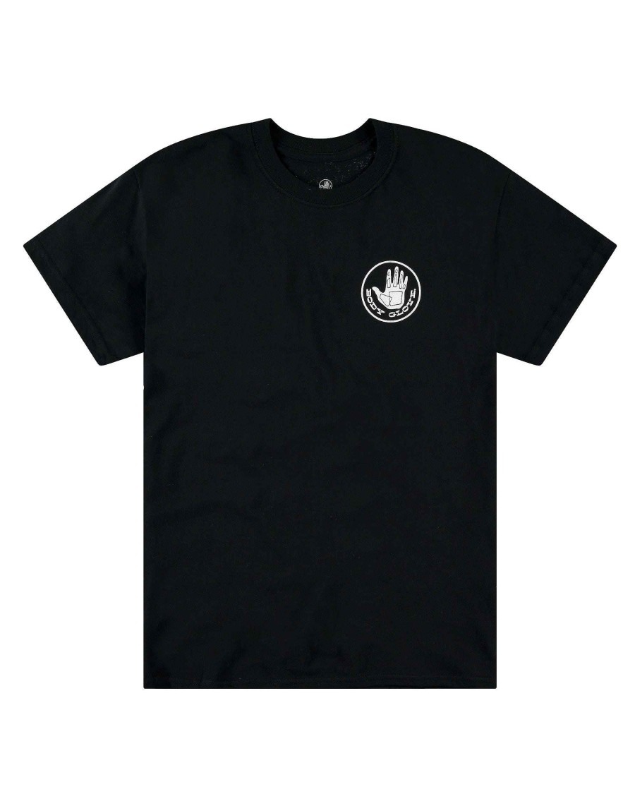 Men Jerry Leigh T-Shirts & Tops | Heritage Short-Sleeved T-Shirt Black