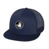 Women Riviera Supply Headwear | Limited-Edition Circle Logo Snapback Trucker Hat Navy