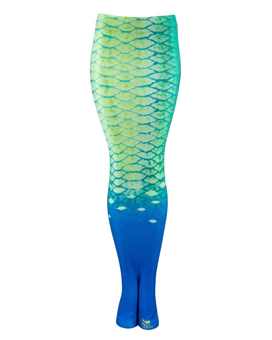 Kids SDI Mermaid Fins & Tails | Kids' Mermaid Linden Swim Tail Sea Glass