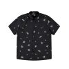 Men Island Daze Button Up Shirts | Canyon Button-Up Shirt Black